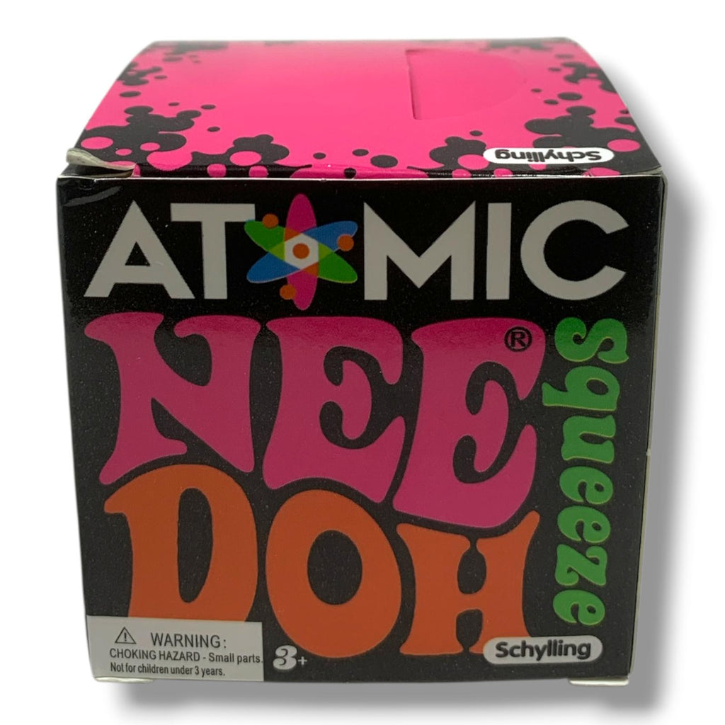 Needoh Squeezable Atomic Assorted Colors || نيدوه كرة الضغط اتوميك ألوان متنوعة