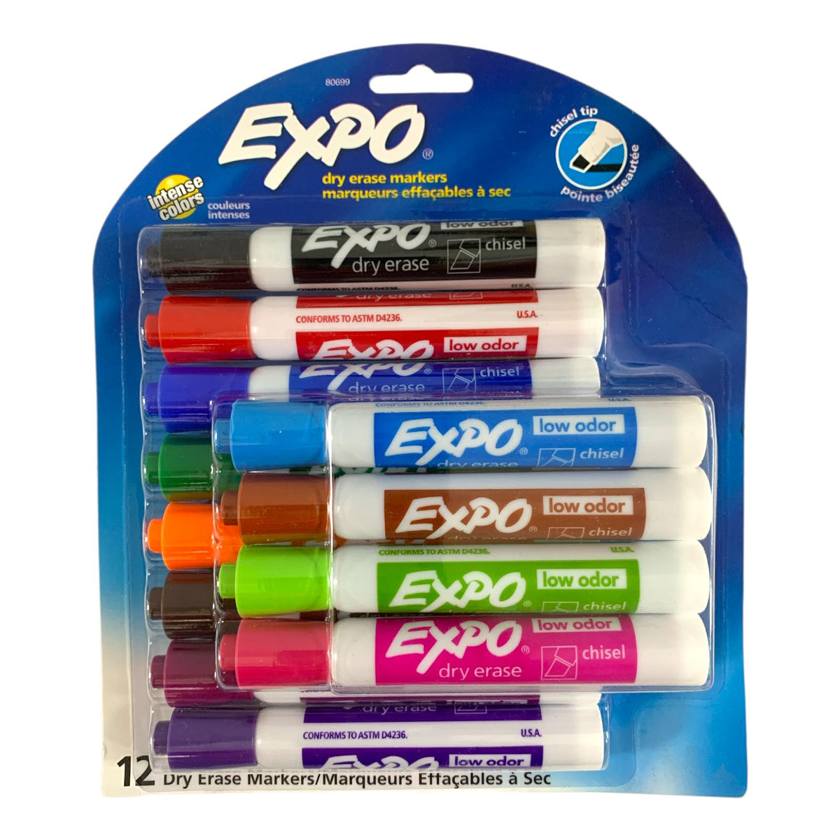 Expo Whiteboard Markers 12 Colors || اقلام سبورة اكسبو 12 لون