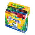 أقلام تلوين كرايولا "بيب سكويكس" رفيعة قابلة للغسل ٦٤ لوناً || Crayola Pip-Squeaks Skinnies Washable Markers 64 Colors