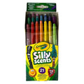 أقلام تلوين شمعية تويستابلز معطرة من كرايولا، 21 لوناً || Crayola Silly Scents Twistables Crayons 21 Colors