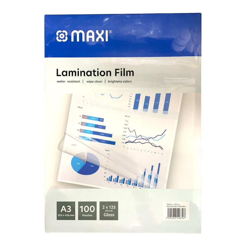 Maxi Laminating Film A3 Size || ورق تغليف حراري ماكسي مقاس A3