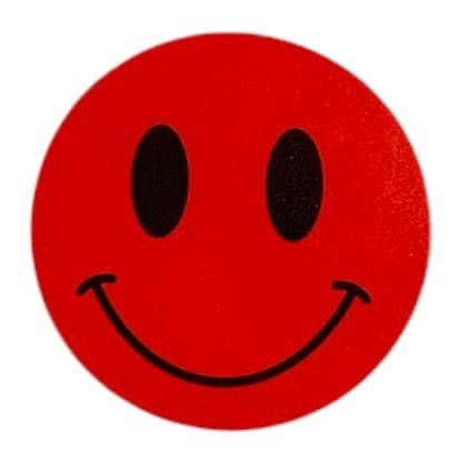 A&T Smiley Encouragement Stickers 500 Pcs || رول ستيكرات تشجيعية سمايلي ٥٠٠ حبة