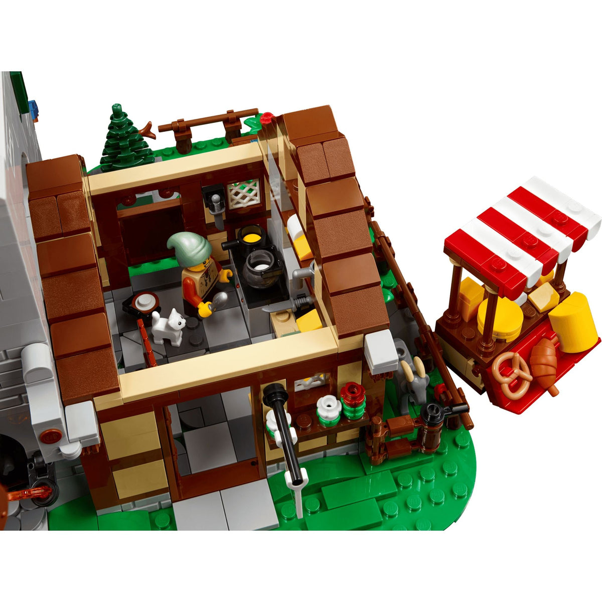 Lego MEDIEVAL TOWN SQUARE || ليقو ساحة البلدة في العصور الوسطى