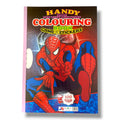 Coloring Book Game 100 Stickers Large Size Spiderman || دفتر تلوين مع 100 ستيكر جامبو سبايدر مان
