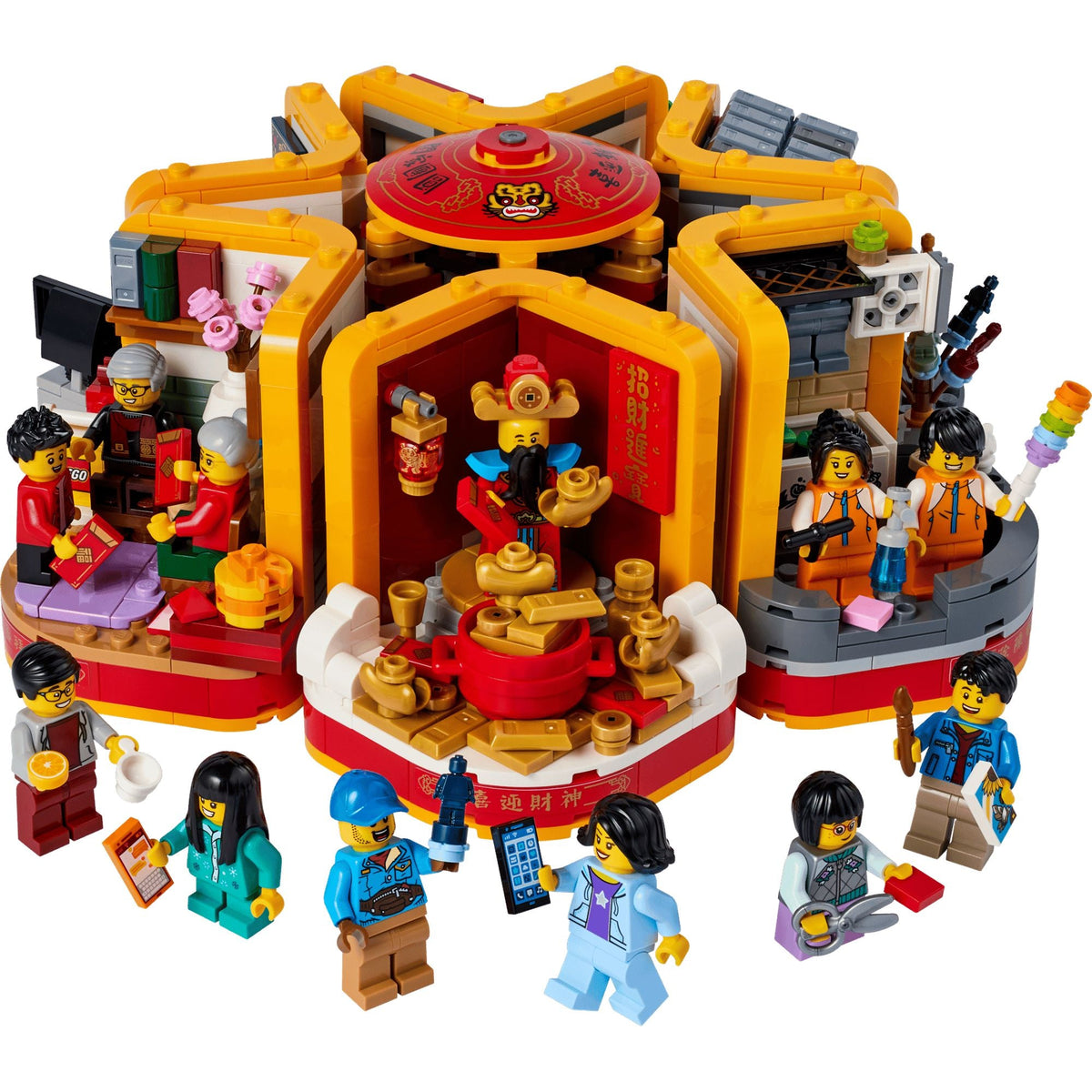 Lego LUNAR NEW YEAR TRADITIONS || ليقو تقاليد السنة القمرية الجديدة