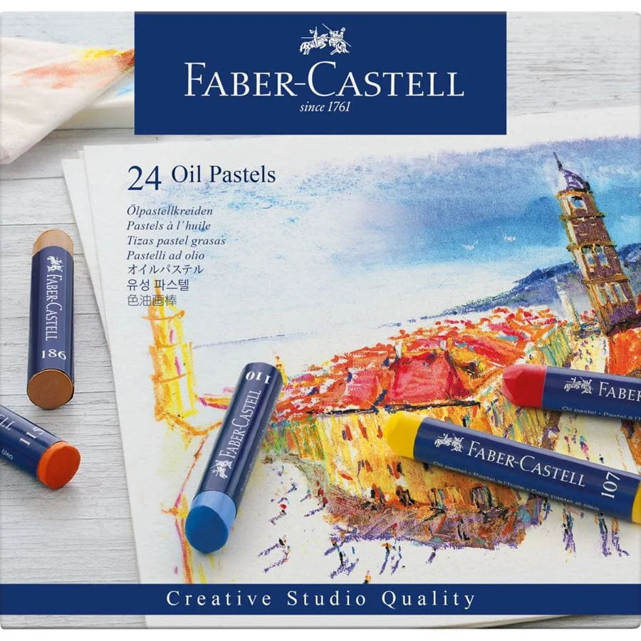 Faber Castell Oil Pastel 24 Colors