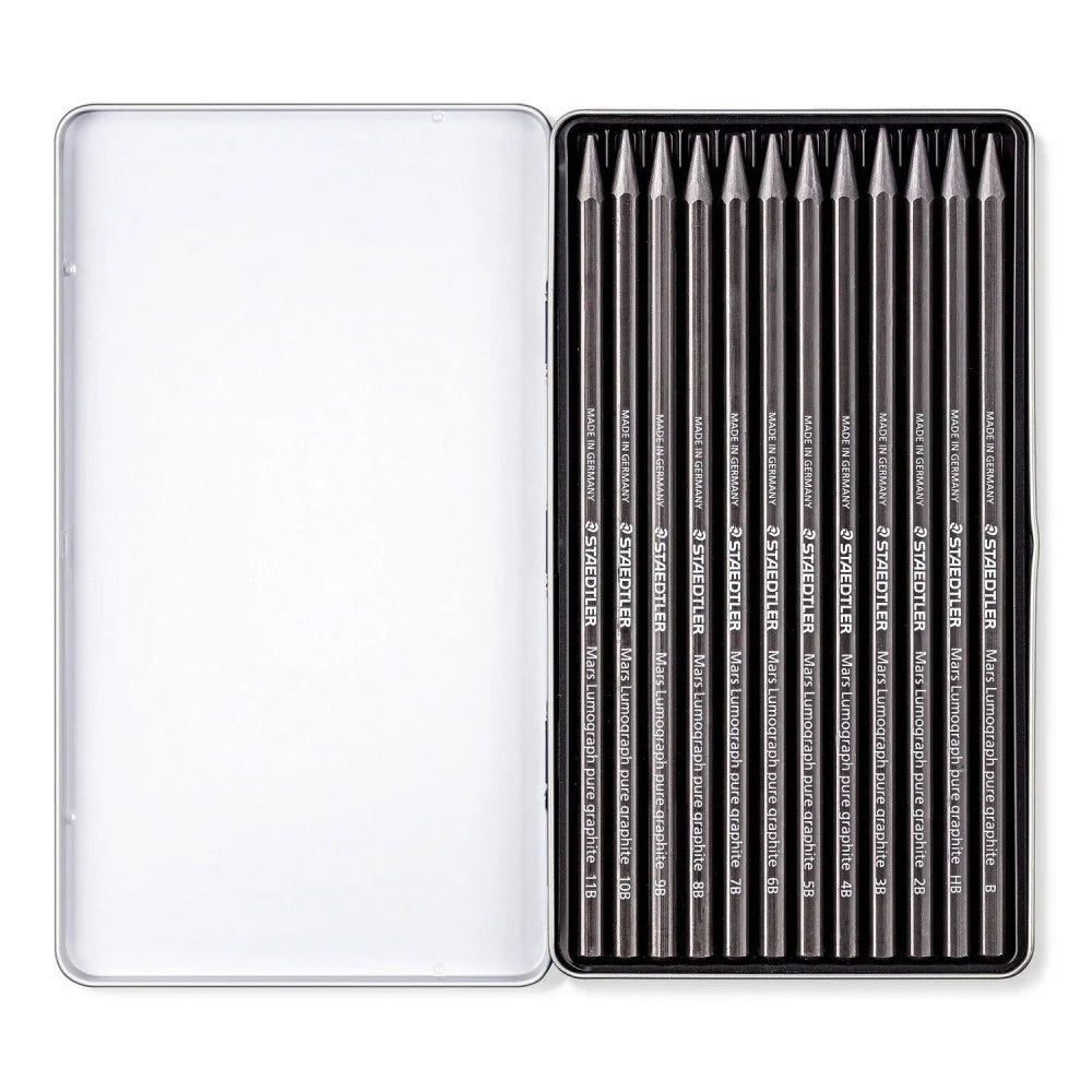 Staedtler 12 Full Graphite Pencils