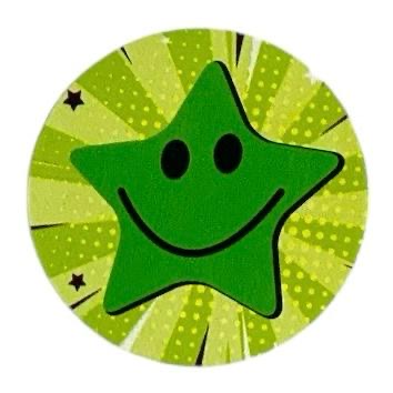 A&T Stars Encouragement Stickers 500 Pcs || رول ستيكرات تشجيعية نجوم ٥٠٠ حبة