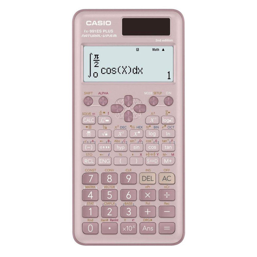 آلة حاسبة كاسيو العلمية fx-991ES Plus - لون وردي