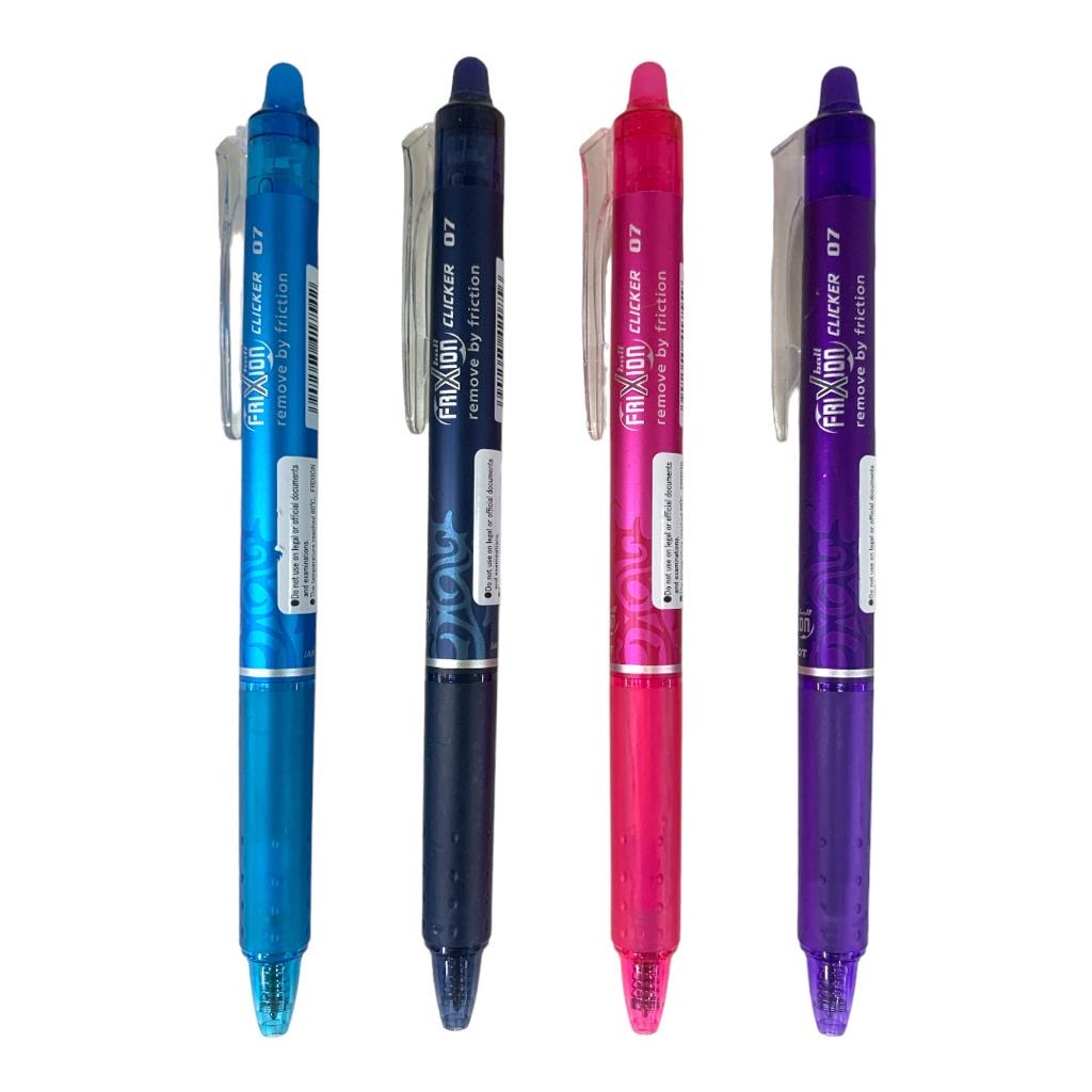 أقلام بايلوت فريكسون كليكر القابلة للمسح || Pilot Frixion Clicker Erasable Ball Pens