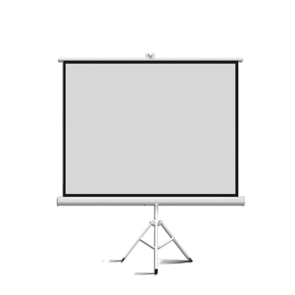 I View Tripod Projector Screen 150 × 150 cm || شاشة عرض بروجكتر I View بحامل ثلاثي 150 × 150 سم