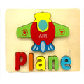 Plane Puzzle || بازل تعليمي انجليزي شكل طائرة