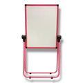 A&T U Shaped Flip Whiteboard 45 x 60 cm Pink || وايت بورد سبورة بيضاء شكل يو مقاس ٤٥ * ٦٠ سم وردي