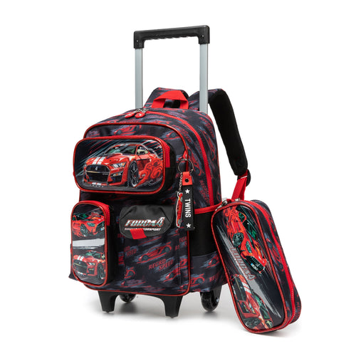 حقيبة ظهر ترولي 14 بوصة قطعتان فوركا توينز || 14" Trolley Backpack 2PCS FORCA4 TWINS