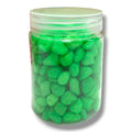 Colored Pebbles Small Pack 250g Green || احجار ملونه علبه صغيره 250ج أخضر