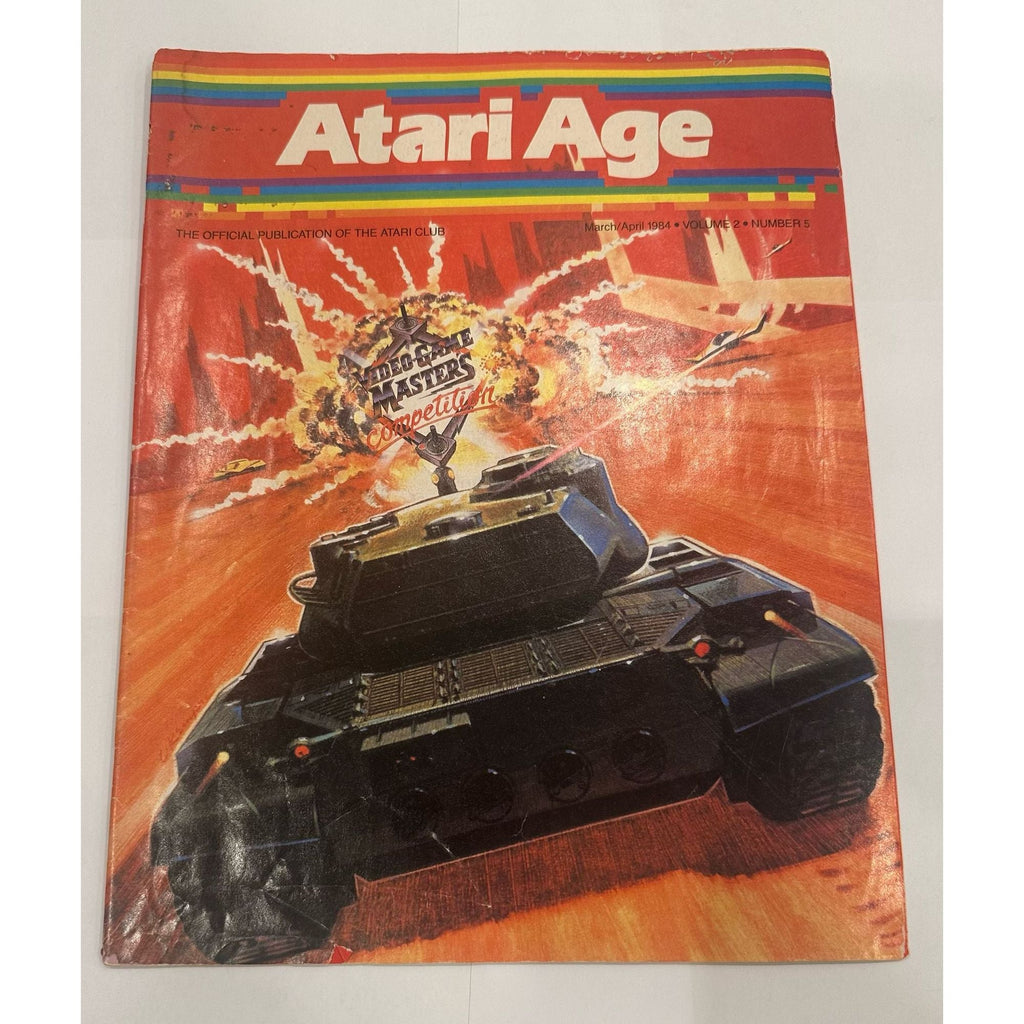 Atari Magazines 2 Pcs issues 4,5 years 1983,1984 || مجموعة من نسختين لمجلة اتاري  الاعداد ٢-٤و٥ لسنة - ١٩٨٣ و ١٩٨٤
