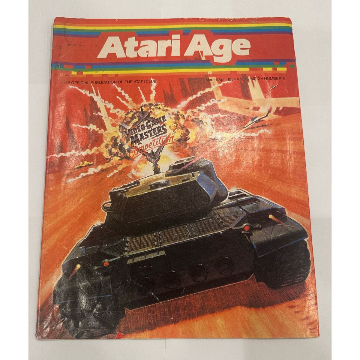 Atari Magazines 2 Pcs issues 4,5 years 1983,1984 || مجموعة من نسختين لمجلة اتاري  الاعداد ٢-٤و٥ لسنة - ١٩٨٣ و ١٩٨٤