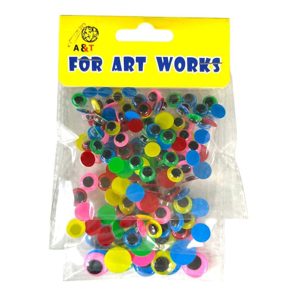 Googly Eyes Mixed Colors and Sizes || عيون متحركة بألوان وأحجام مختلفة