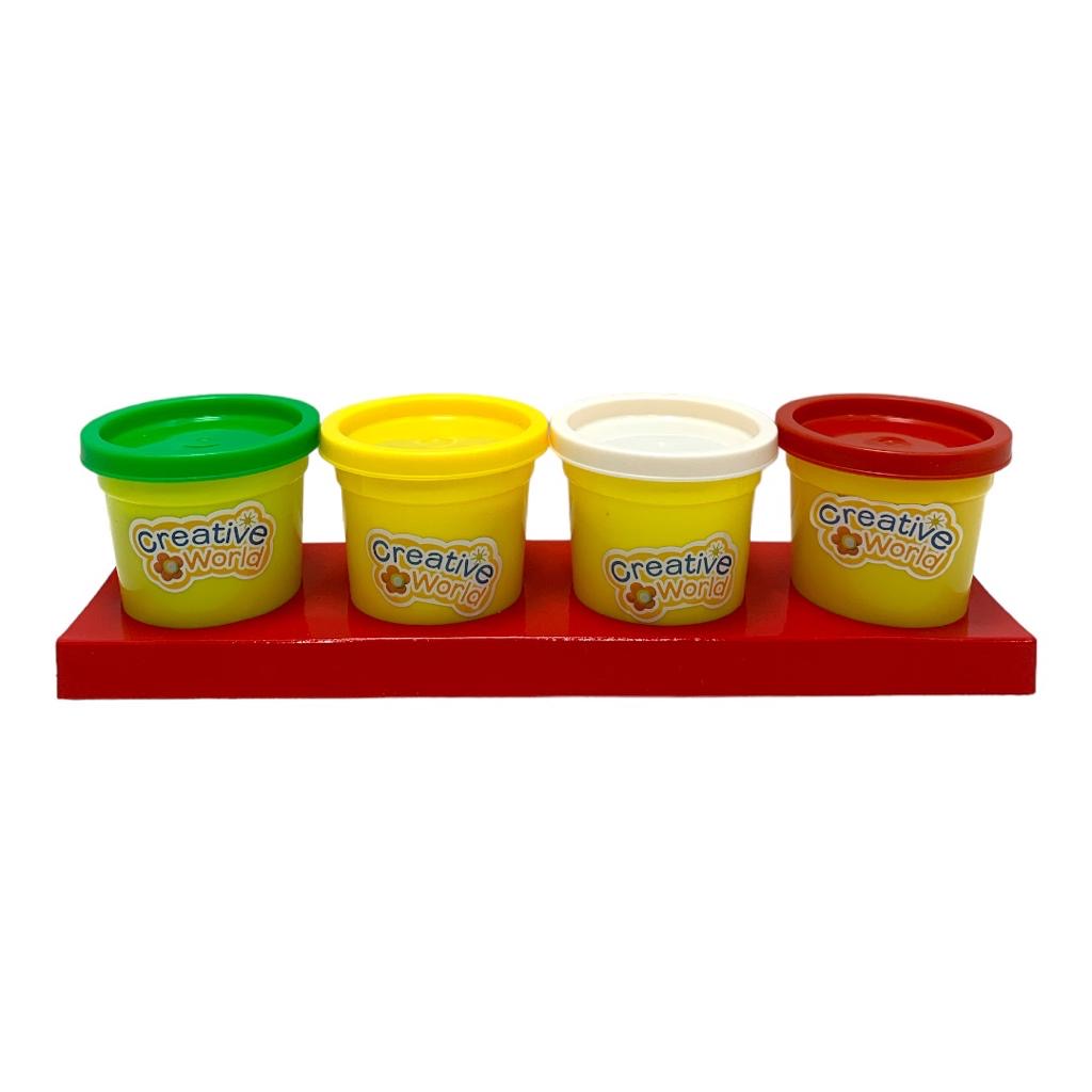 Clay Suit Playdough 4 Colors || لعبة طين صلصال ٤ لون