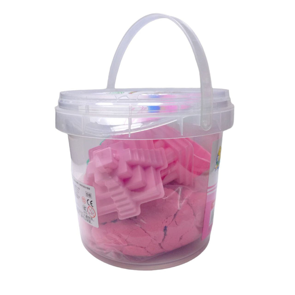 رمل سحري للأطفال لون وردي || Magic Sand Pink Color
