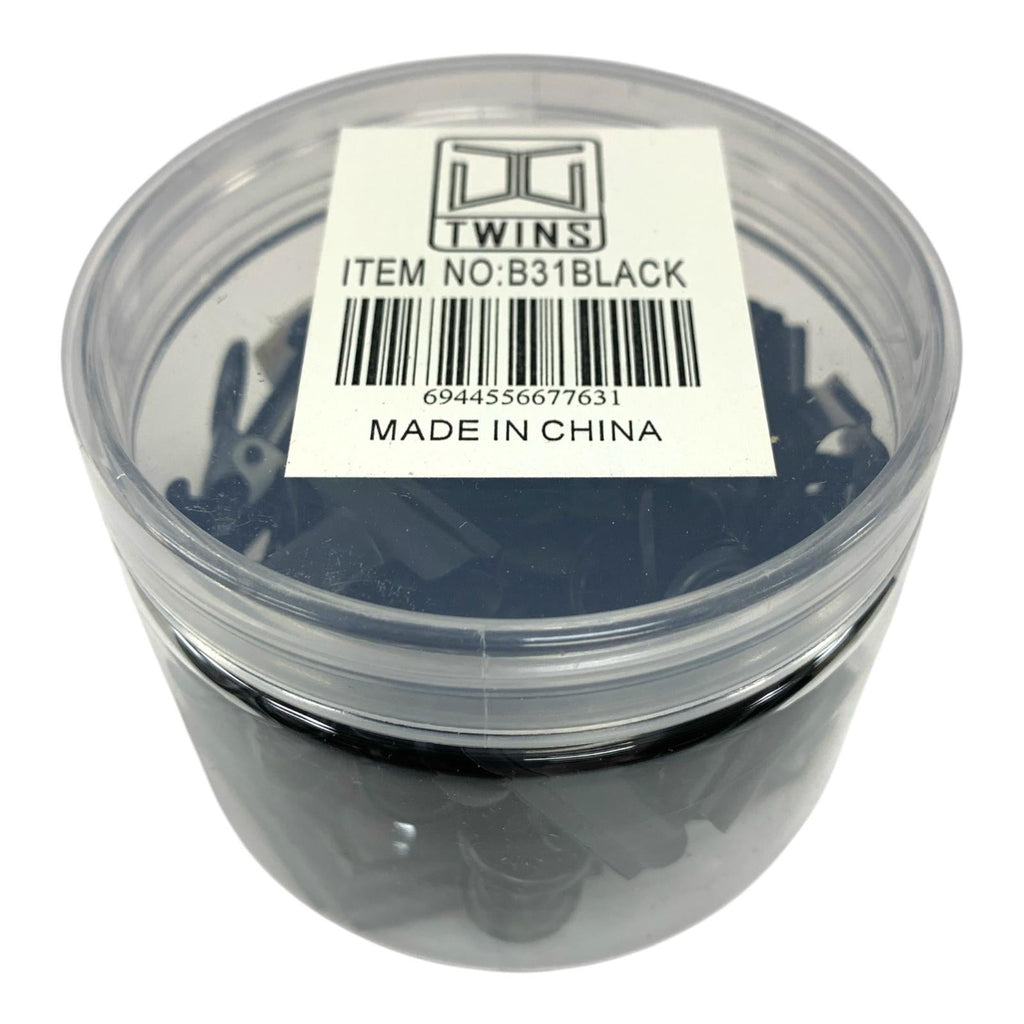 A&T Paper Clips 31 mm Black || مشابك ورق A&T مقاس ٣١ مم أسود