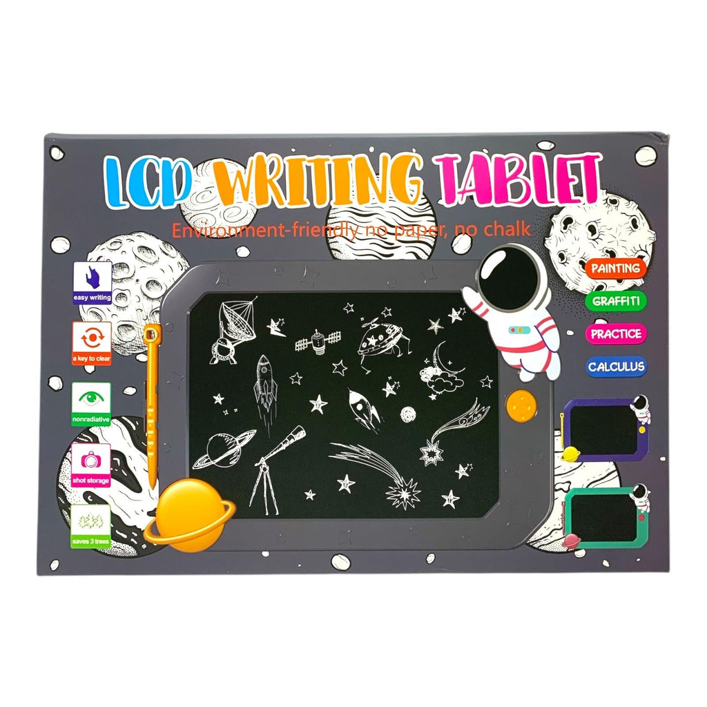 لوح كتابة إلكتروني للأطفال بتصميم رائد فضاء - أخضر || Green Astronaut LCD Writing Tablet Digital Note Board