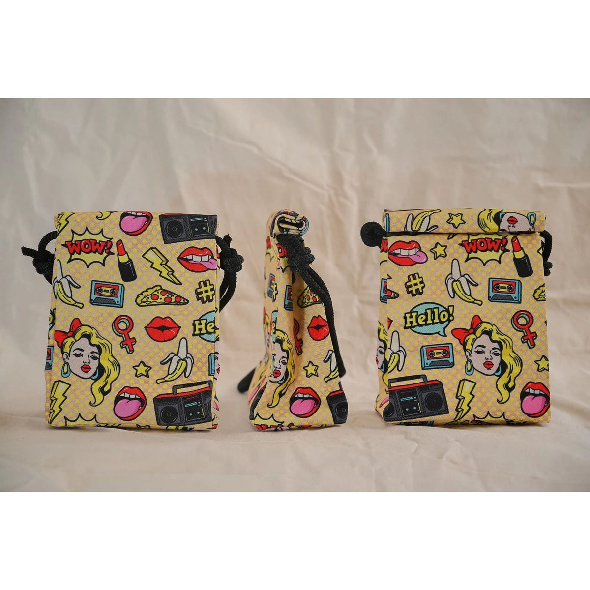 حقيبة كتف بوب آرت || Pop Art Sling Bag