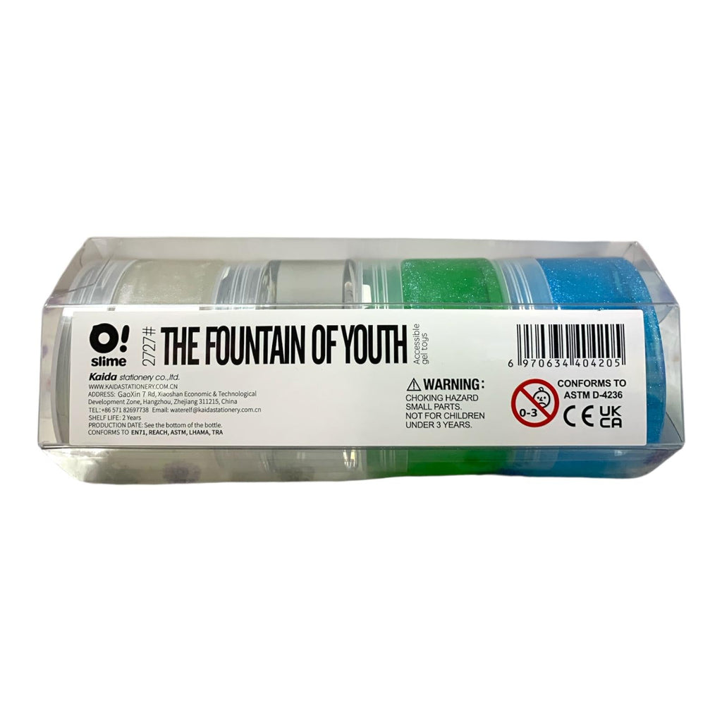 Fountain of Youth Water Elf Slime 4 Pcs || فاونتاين اوف يوث سلايم 4 قطعه