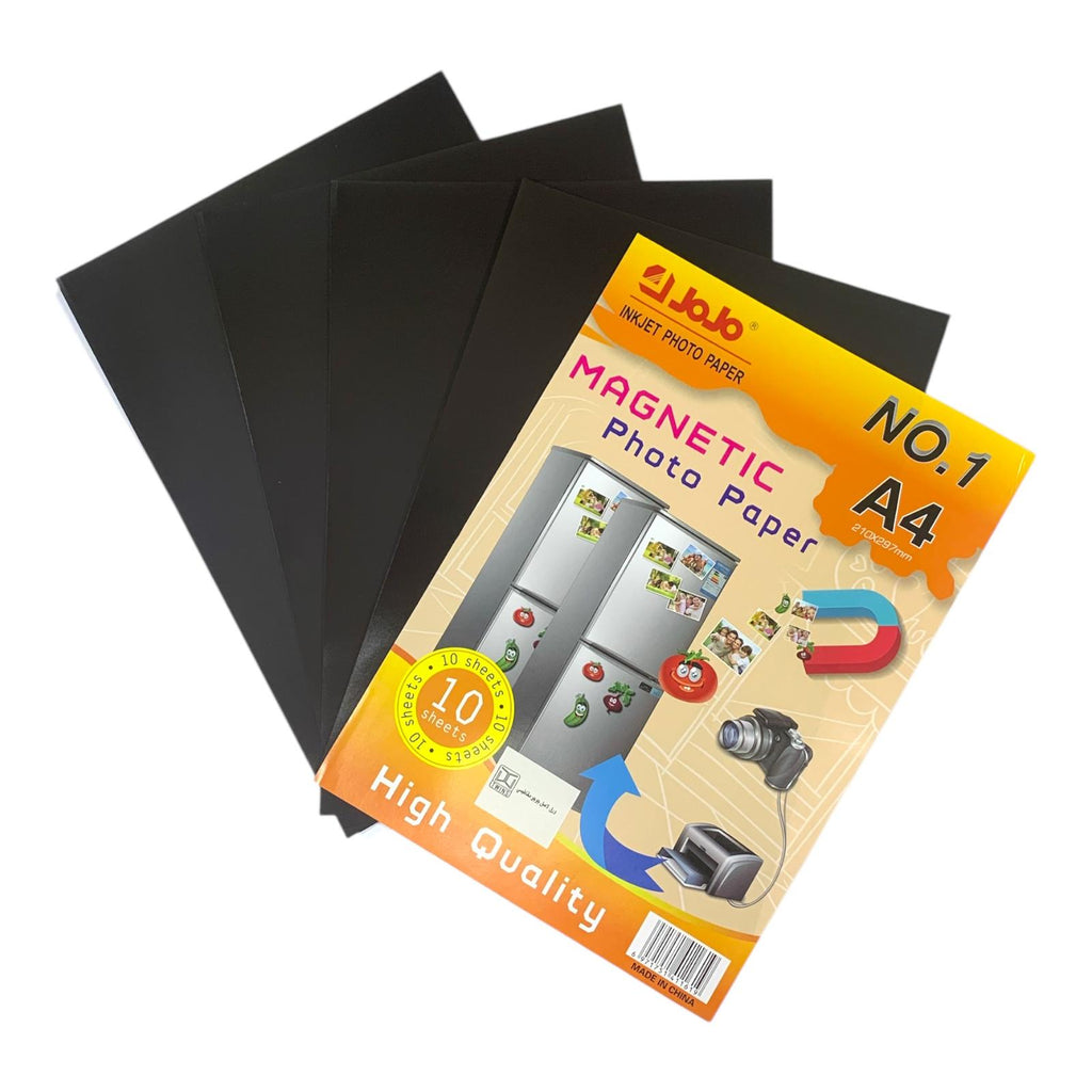 ورق صور مغناطيسي من جوجو، 10 قطع || Jojo Magnetic Photo Paper 10 Pcs