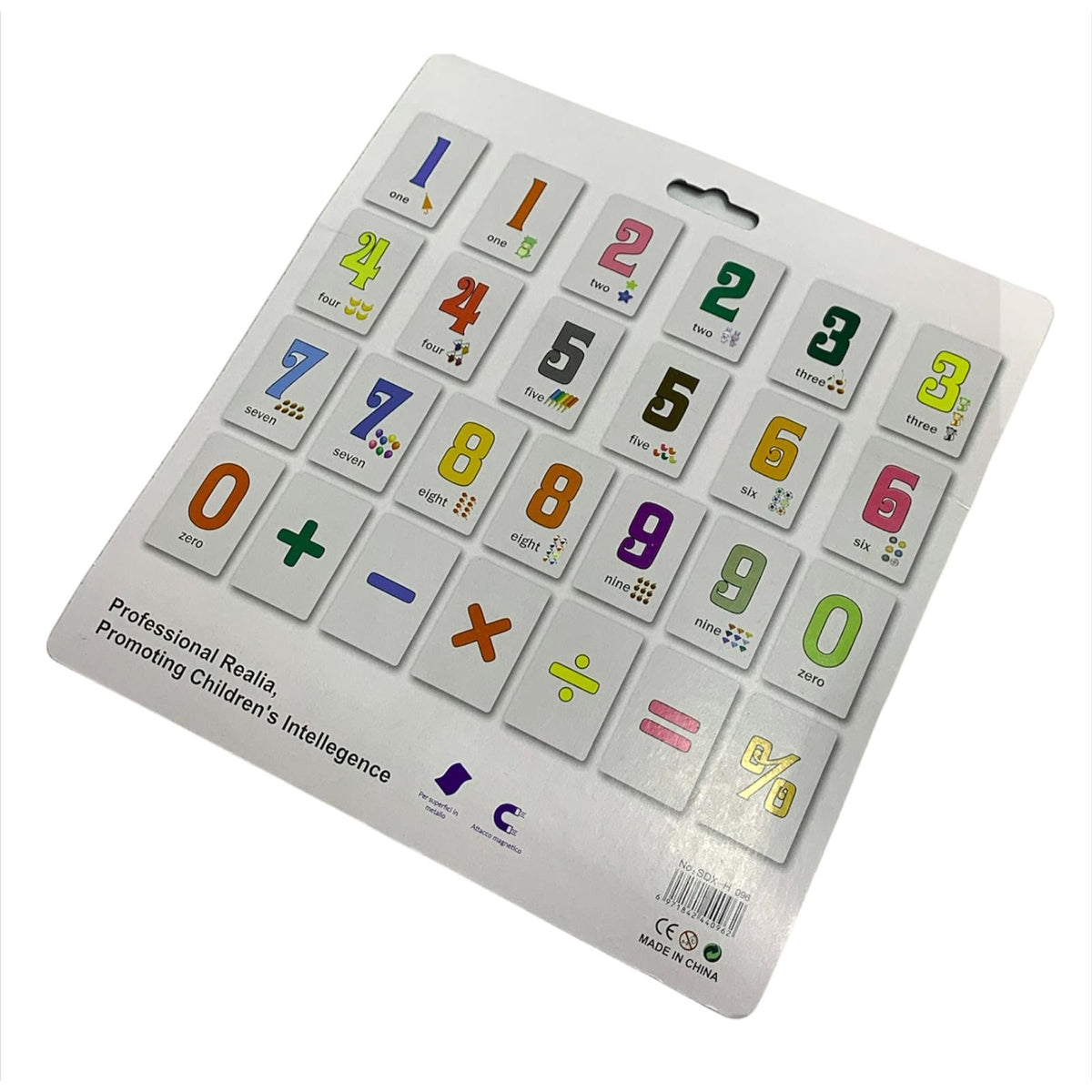 English Numbers Magnetic Cards || بطاقات سبورة ارقام انجليزية مغناطيس للصبورة
