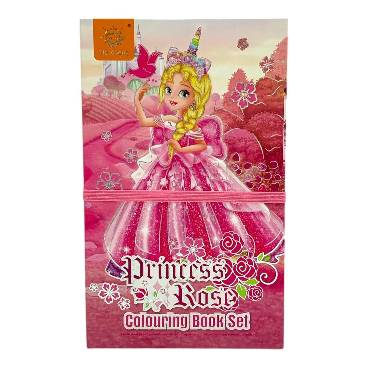Rose Princess Coloring Set Girls || مجموعة التلوين اميرة فروزن للاطفال