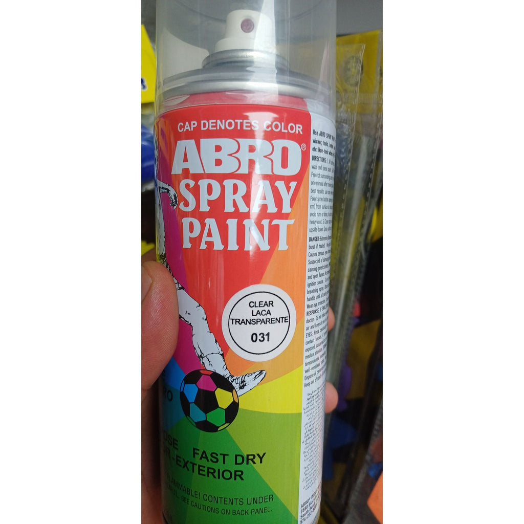 بخاخ طلاء شفاف من ابرو || Abro Spray Paint Clear