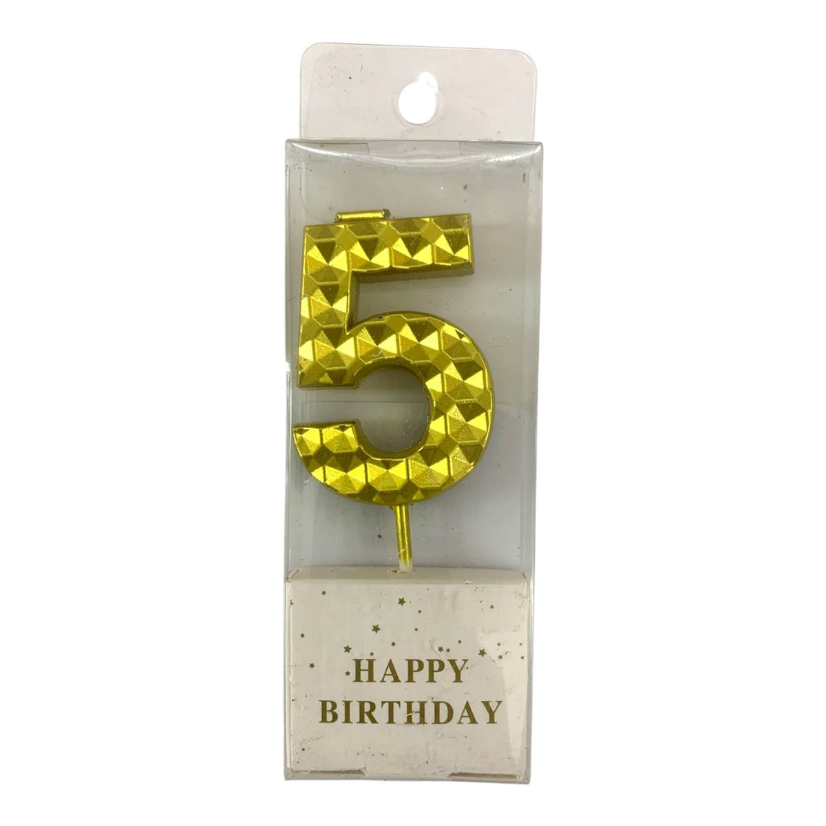 Birthday Candles Golden Color Bubbles from 0-9 || شموع اعياد ميلاد لون ذهبي فقاعات من ٠-٩