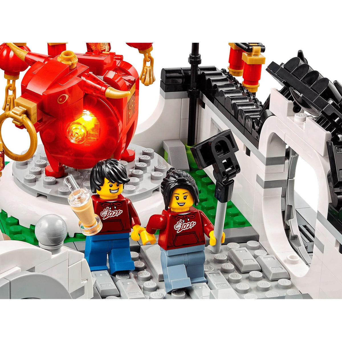مجموعة ليقو احتفالية فانوس الربيع || Lego Spring Lantern Festival