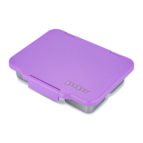 Yumbox Pret Stainless Steel Lunch Box - Lavender Purple || علبة غداء يامبوكس Pret ستانلس ستيل - لافندر بنفسجي