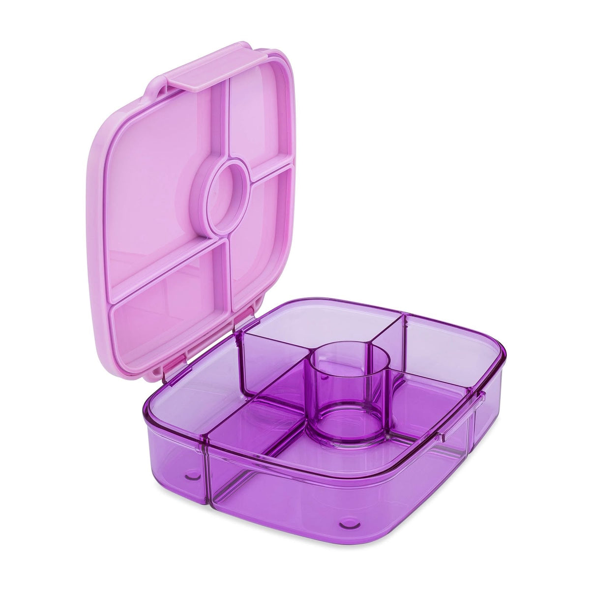 Yumbox Go 5-Compartment Lunch Box - Kyoto Purple || علبة غداء Yumbox Go بخمس خانات - لون Kyoto Purple