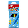 Colorpia Crayostic Color Crayons 6 Colors || الوان شمعية كولوربيا ٦ لون