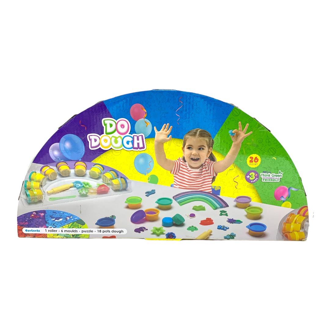 Do Dough Warm Colors 26 pc Set || لعبة طين صلصال دو دوه الالوان الدافئة ٢٦ قطعة