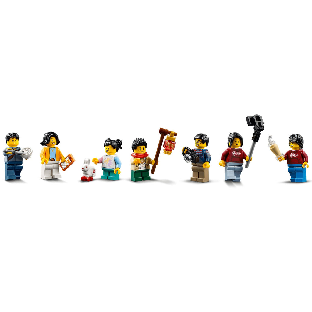 مجموعة ليقو احتفالية فانوس الربيع || Lego Spring Lantern Festival