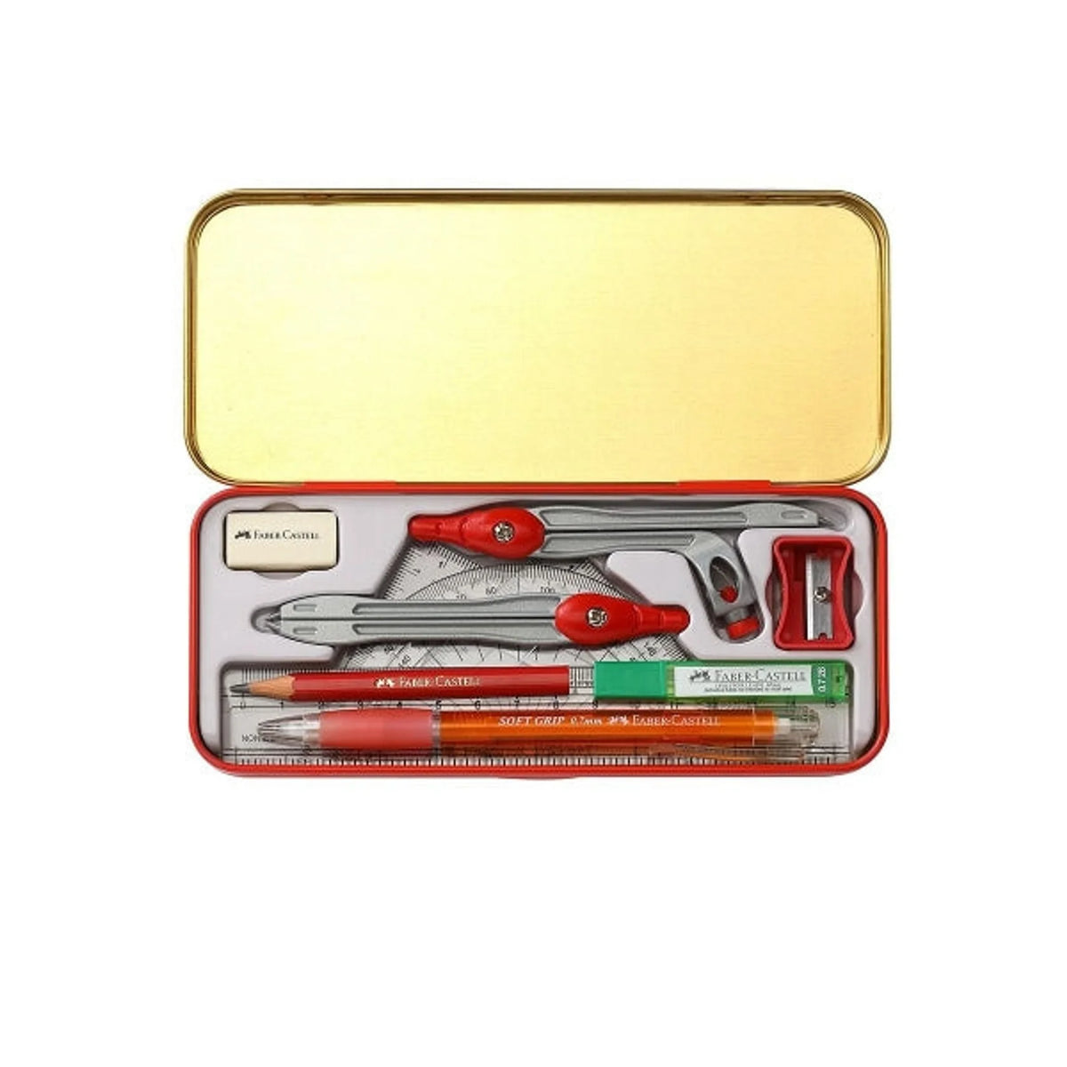 Faber Castell Mathematical Instrument Box Vertex