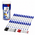 A&T Clear Ball Pen Package 25 pens || علبة أقلام حبر جاف "إيه آند تي كلير" 25 قلم