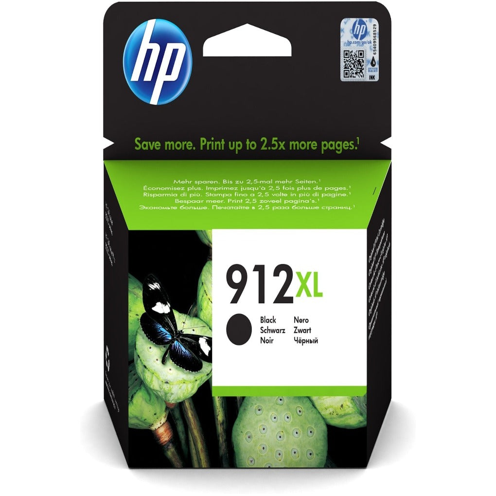 حبر طابعة إتش بي ٩١٢ إكس إل أسود || HP Printer Ink 912 XL Black