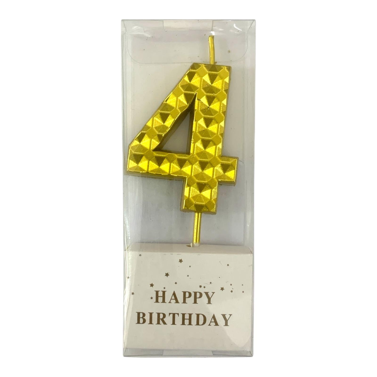 Birthday Candles Golden Color Bubbles from 0-9 || شموع اعياد ميلاد لون ذهبي فقاعات من ٠-٩