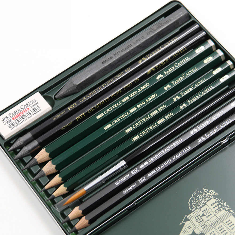 Faber Castel 11 Piece Pitt Graphite Set