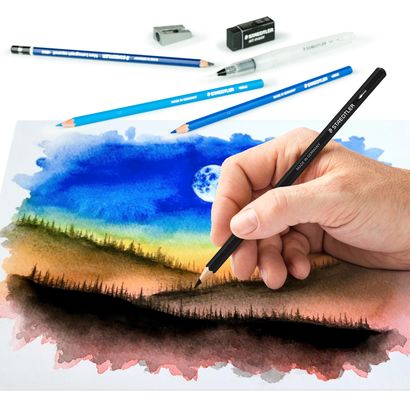 Staedtler Watercolor Set, 18 Pieces