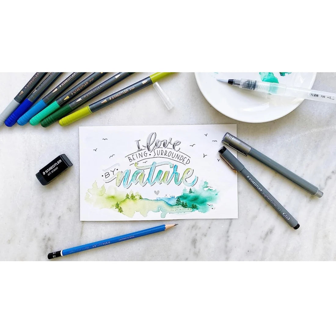 Staedtler Hand Lettering x Watercolor Set