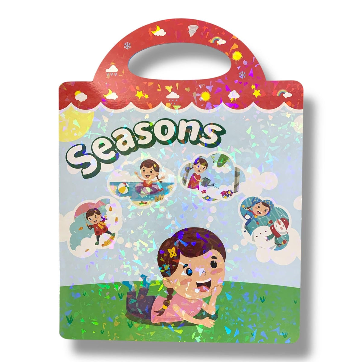دفتر ملصقات نشاطات الفصول || Seasons Sticker Activity Book