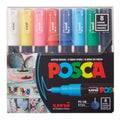 Posca Markers 8 Colors PC- 1M -0.7