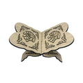 Wooden Colored Ground Quran Stand #3