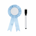 شريط تكريم أزرق قابل للتخصيص مع قلم || Blue Customizable Award Ribbon with Marker